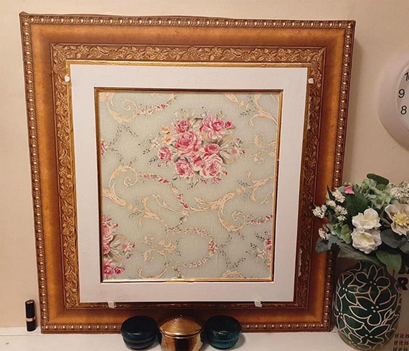 Teemall Vintage Blooming Flower Wallpaper Peel & Stick Backsplash Mural for Livingroom Bedroom Kitchen 17.7''x98'' - Image 3